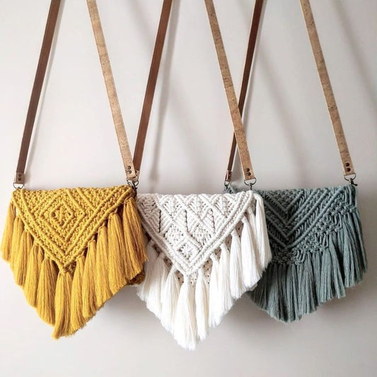 Discover the Timeless Elegance of Handmade macramé Bags: A Fashion Statement