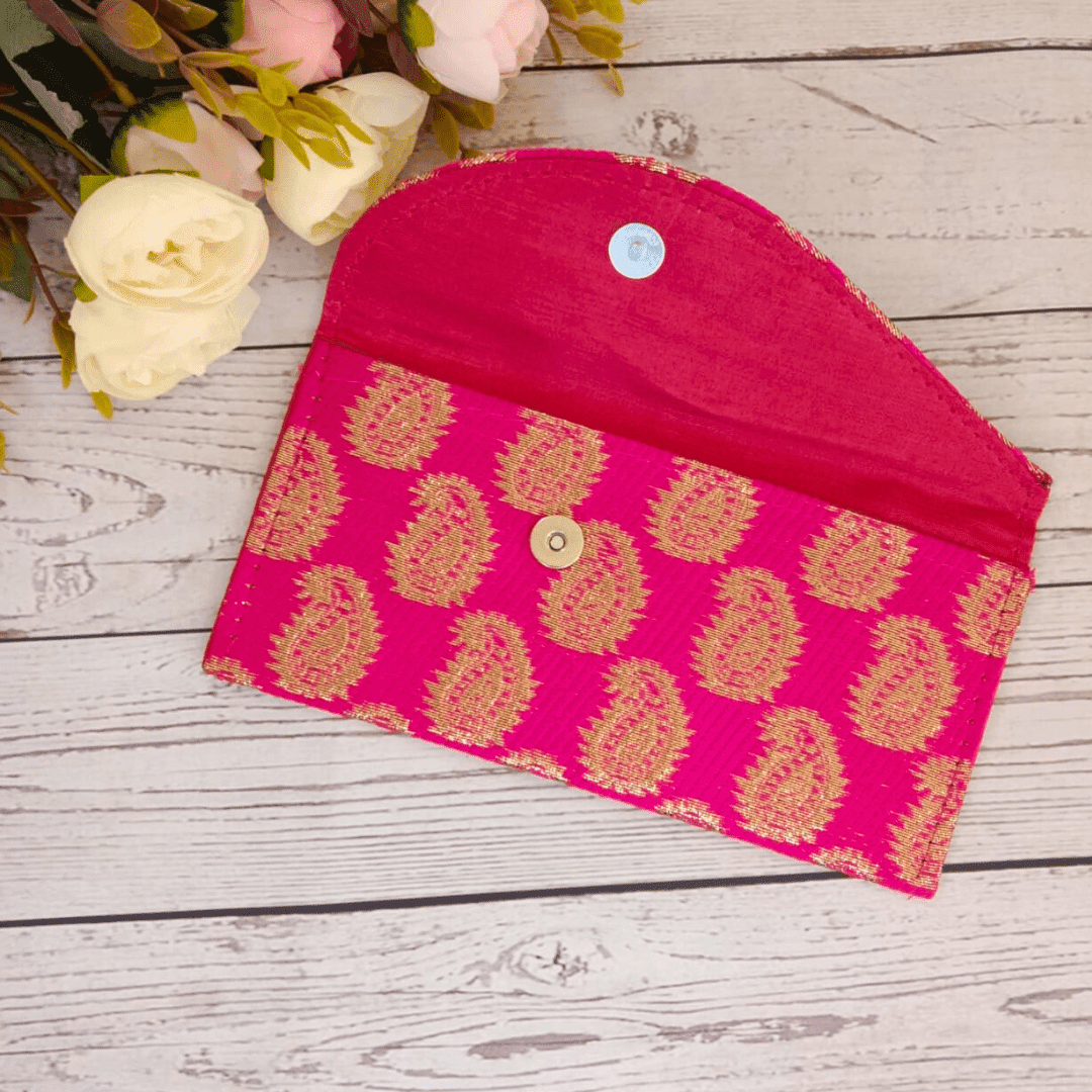 Handcrafted Fabric Elegance Envelopes