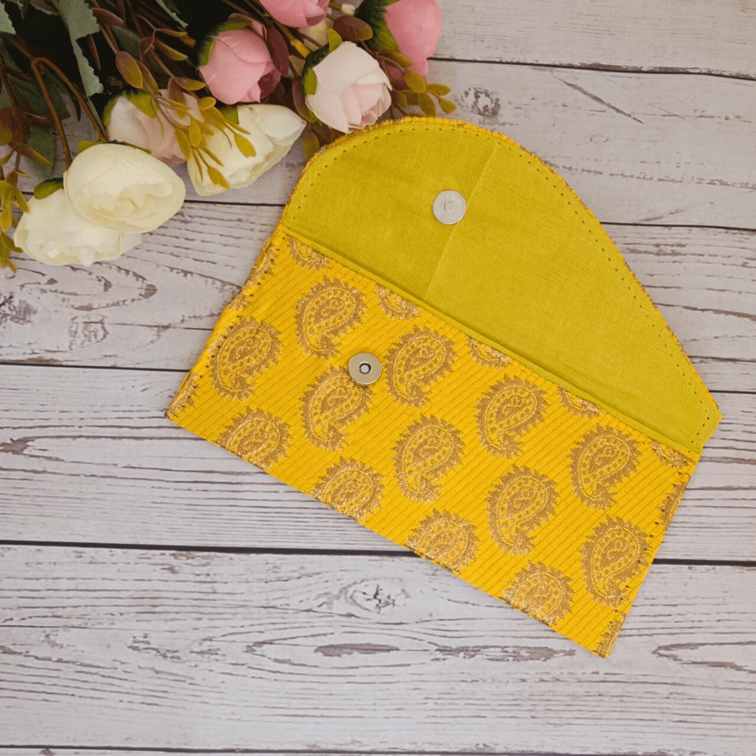 Handcrafted Fabric Elegance Envelopes