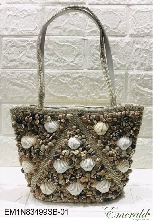 Ethereal Elegance Shell Handbag