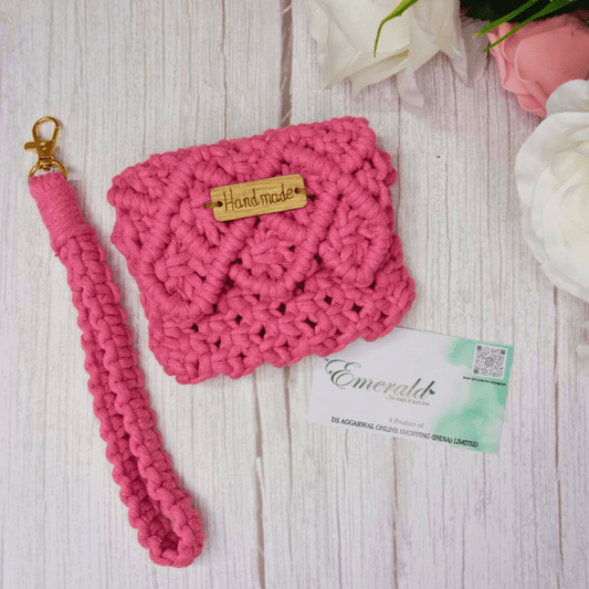 Blush Knot Wallet -  Card Wallet