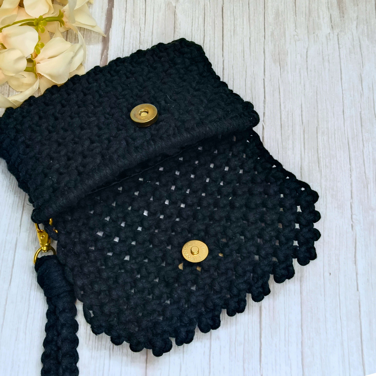 Twilight - Macrame Clutch