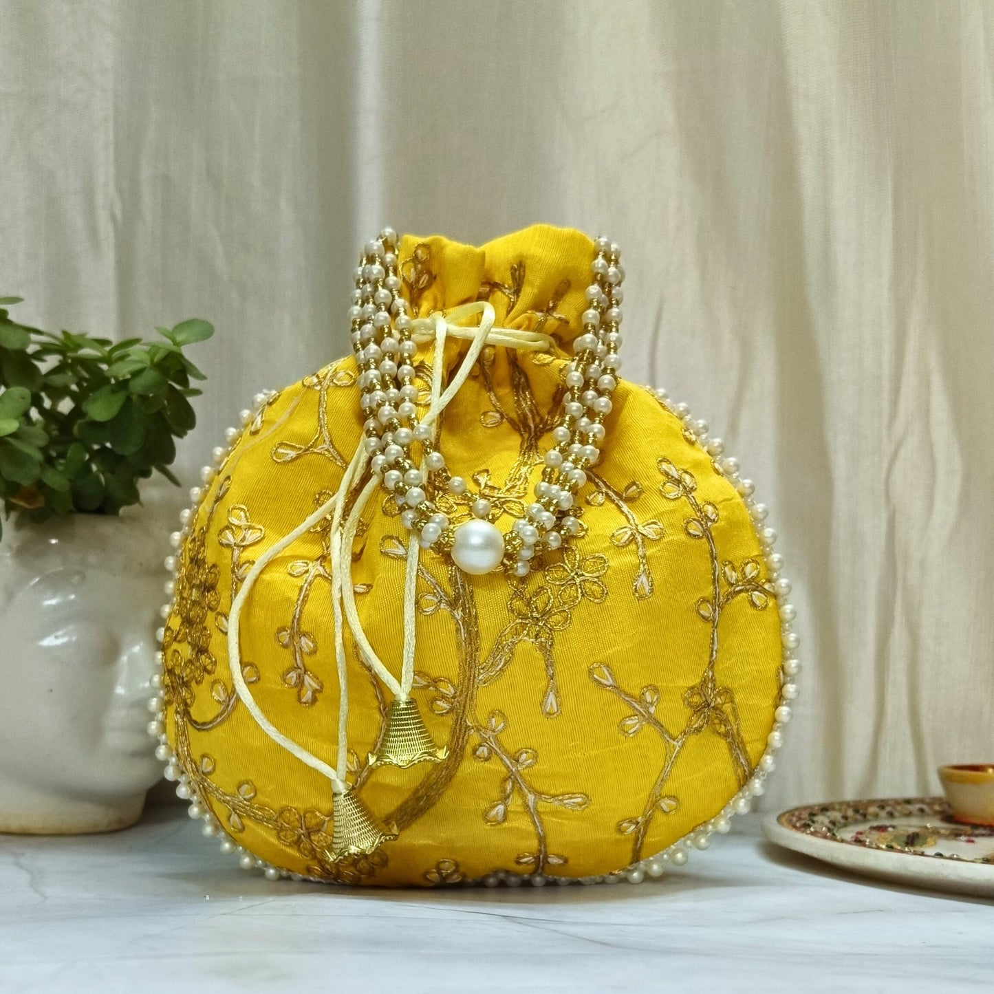 Gilded Elegance Potli Bags