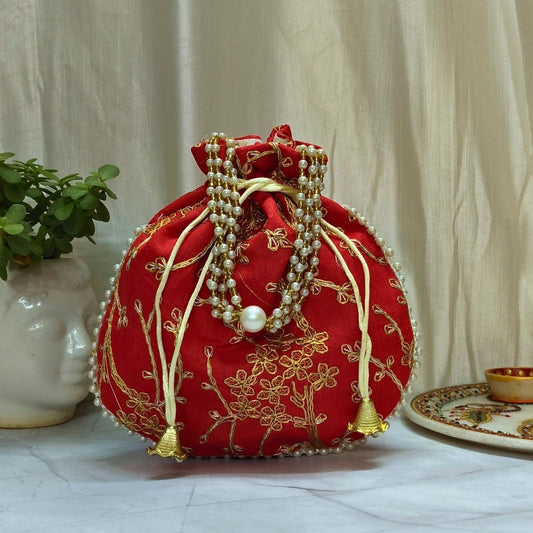 Gilded Elegance Potli Bags