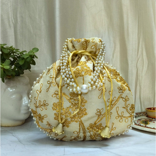 Gilded Elegance Potli Bags