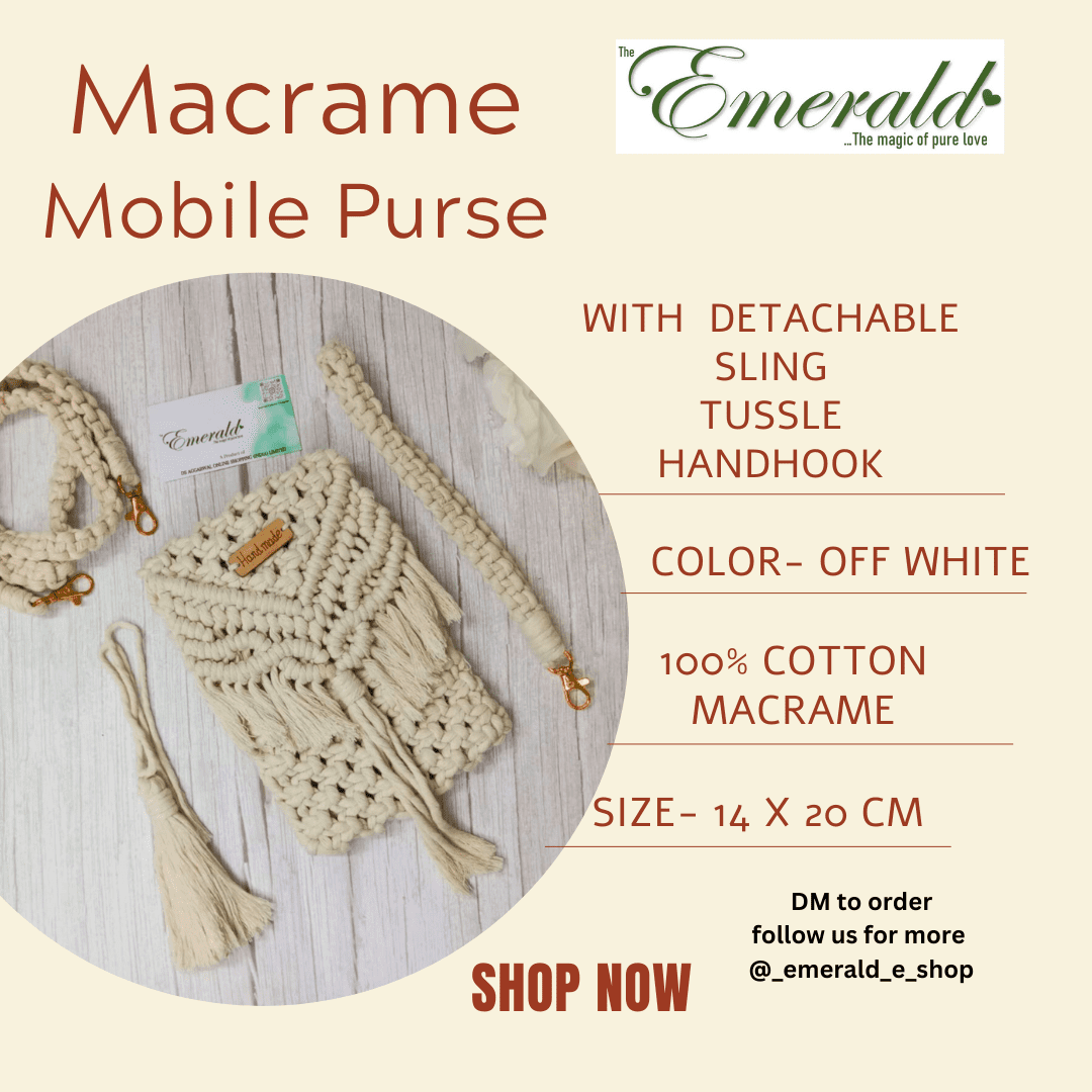 Ivory Bliss - Mobile Purse