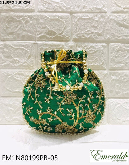 Gilded Elegance Potli Bags