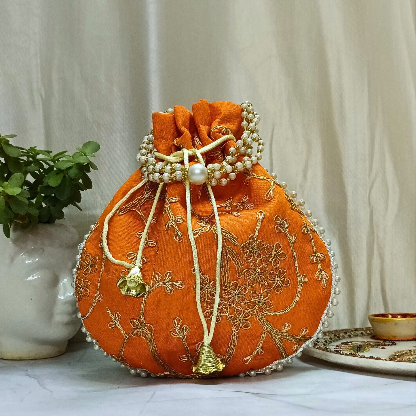 Gilded Elegance Potli Bags