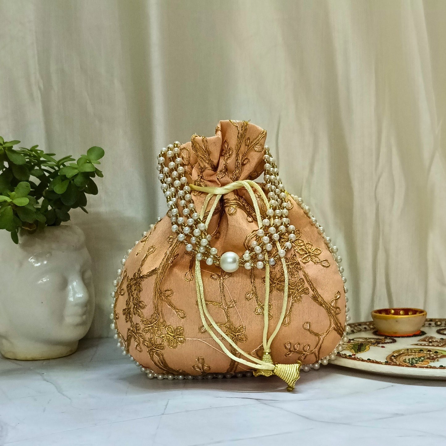 Gilded Elegance Potli Bags