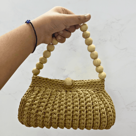 Woven Wanderlust Crochet Handbag