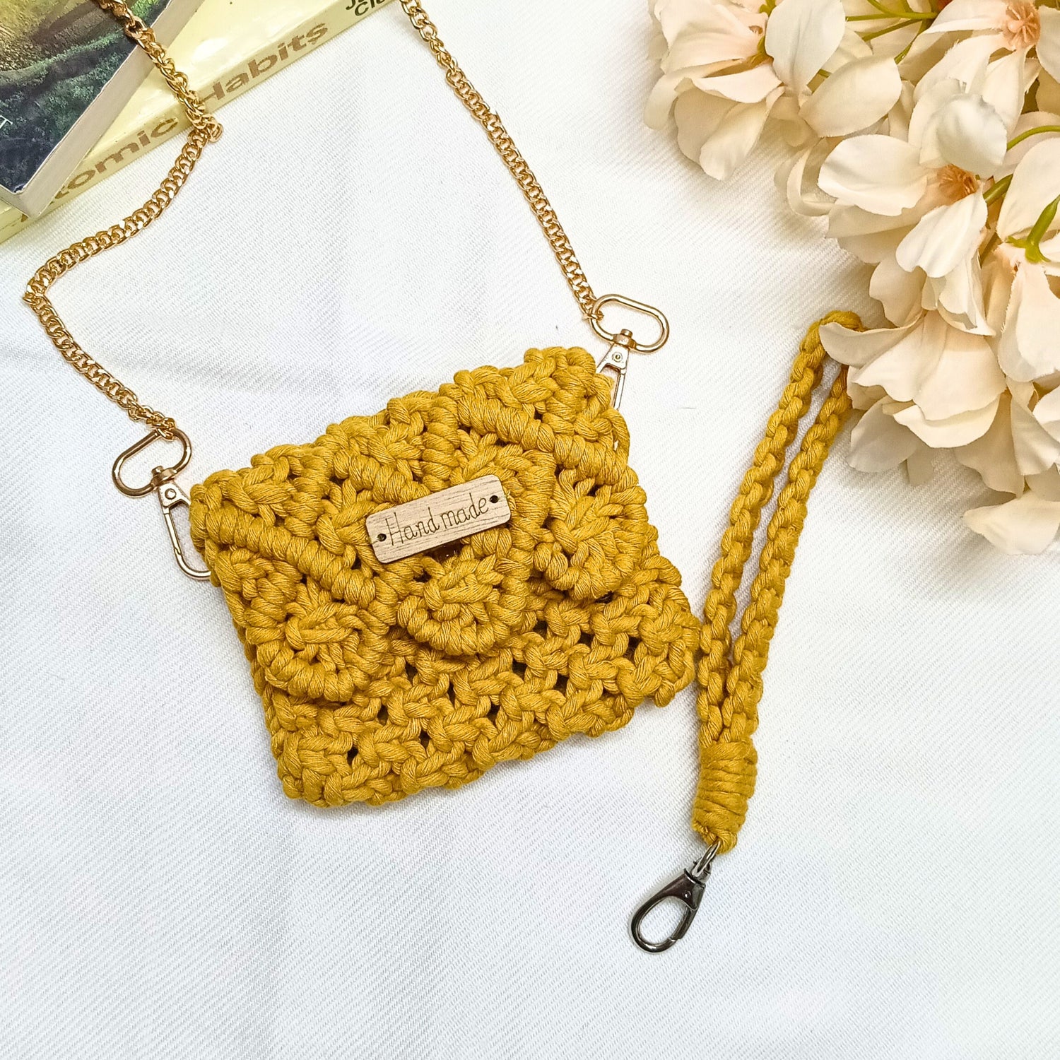 SunMuse Macrame - Card Wallet - Emerald Fashion