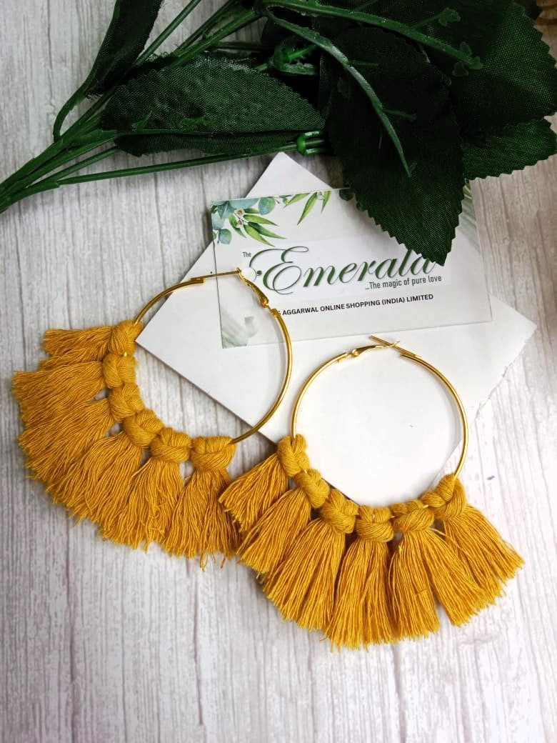 Golden Sunburst Earrings