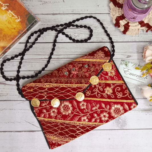 Jaipur Crimson Envelope Chic