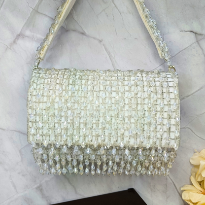 Pearl Dazzle Hangings-  Clutch