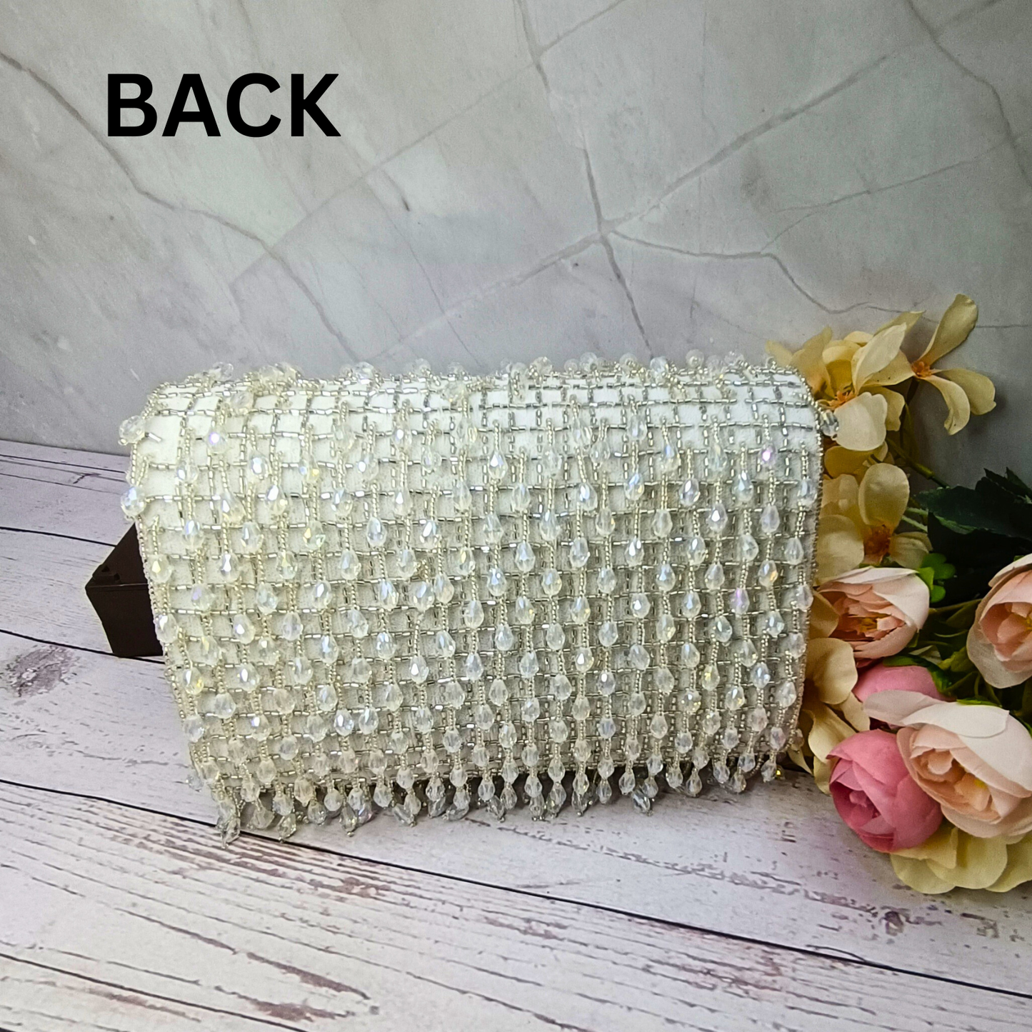 Pearl Dazzle Hangings-  Clutch