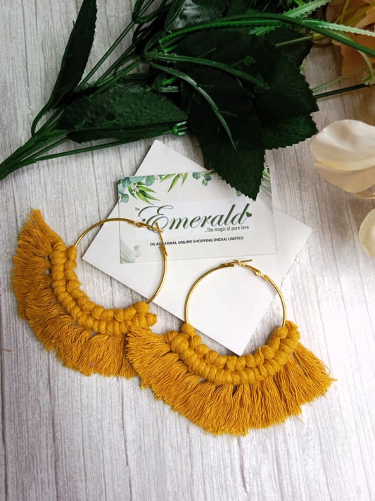 Golden Sunburst Earrings